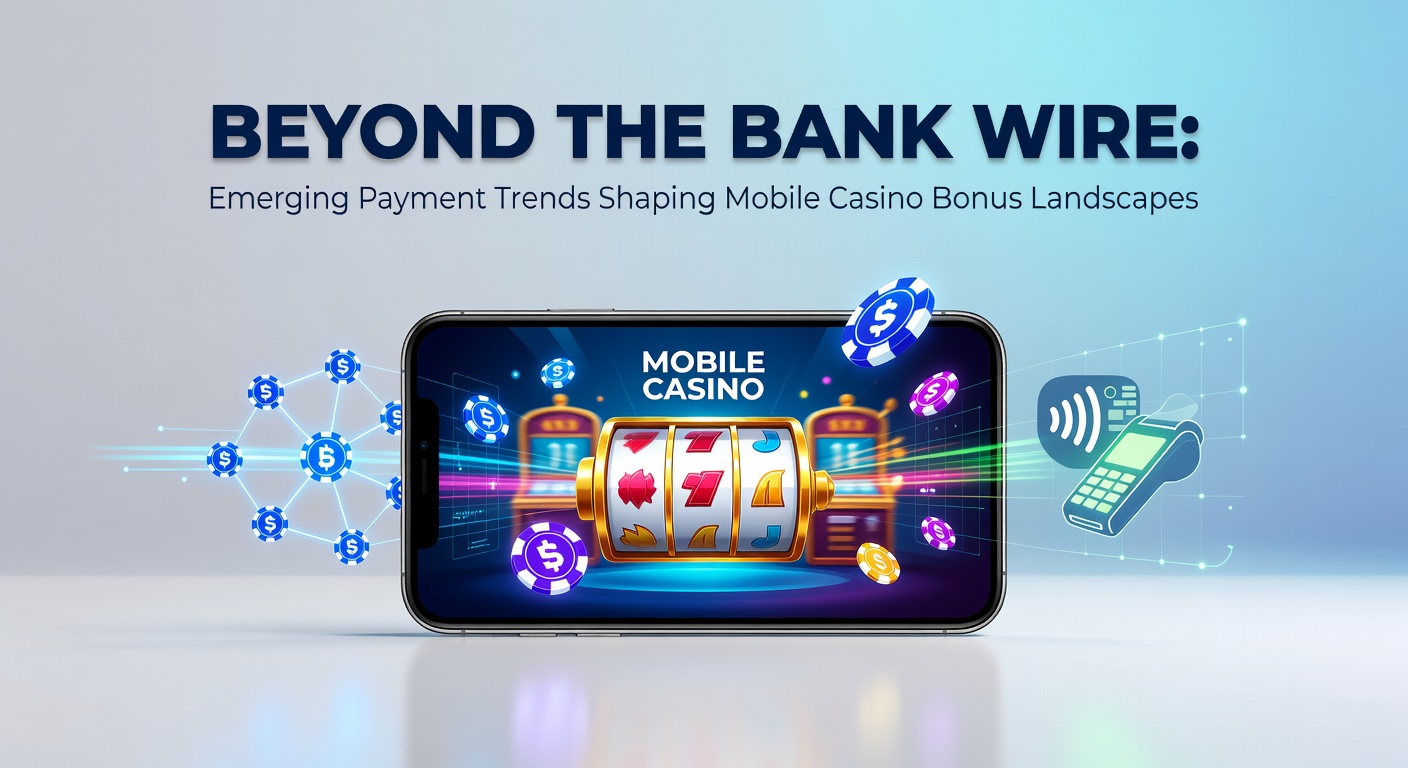 Digital wallet icons and cryptocurrency symbols overlaying a mobile casino app interface, highlighting instant payment integrations